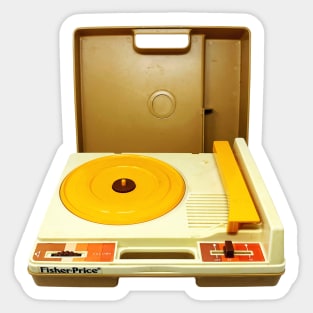 Ultimate Retro Turntable Sticker